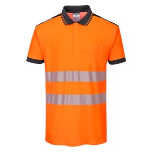 T180 - PW3 Polo majica Hi-Vis Cotton Comfort S/S